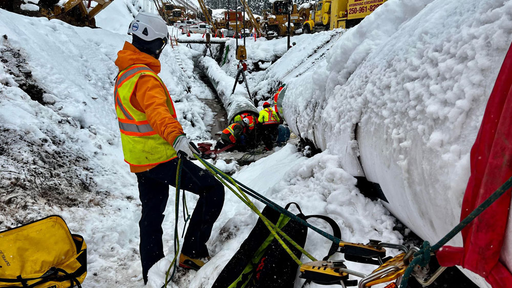 Coastal Gaslink Pipeline, Site Rescue Services - Alpine Solutions