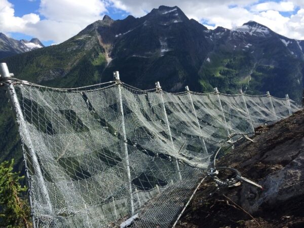 Avalanche Prevention Snow Net System