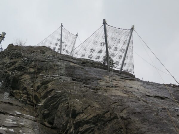 Avalanche Prevention Snow Net Post