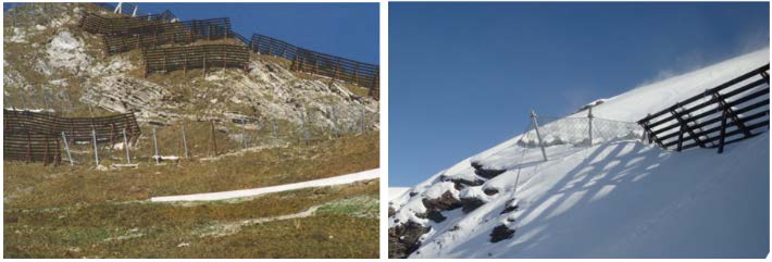 Avalanche Prevention Snow Nets