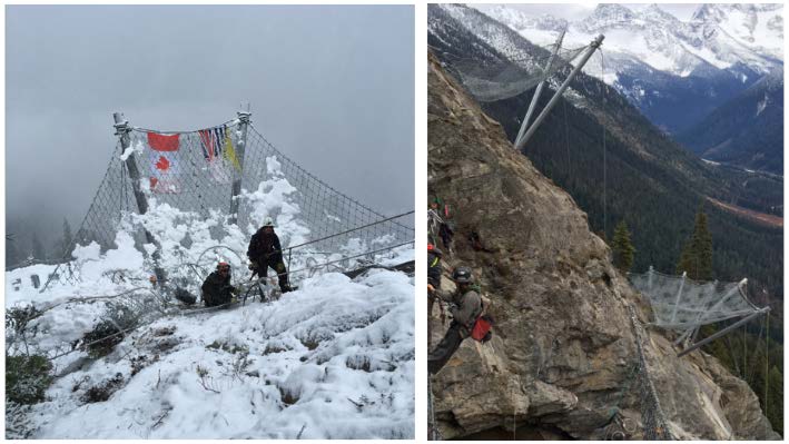 Avalanche Prevention Snow Nets