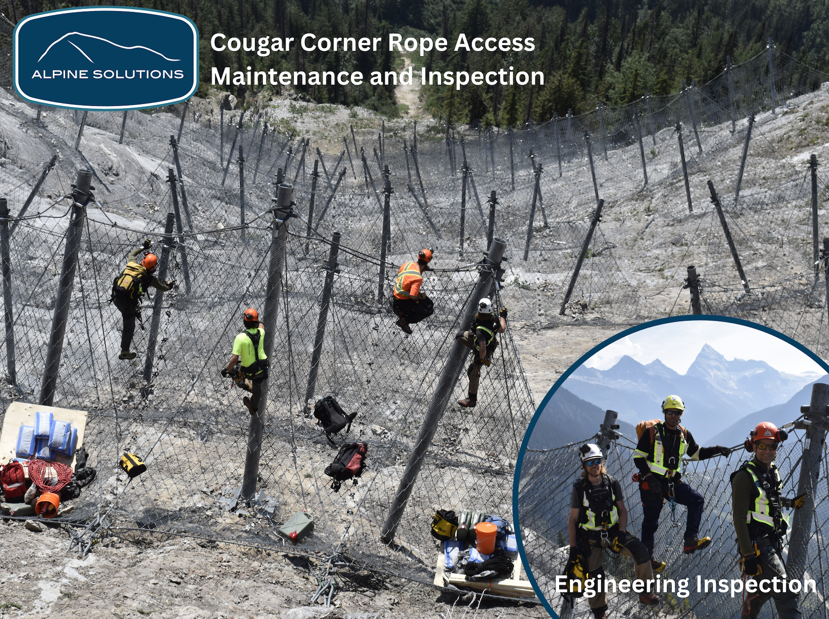 Rope Access Maintenance Cougar Corner